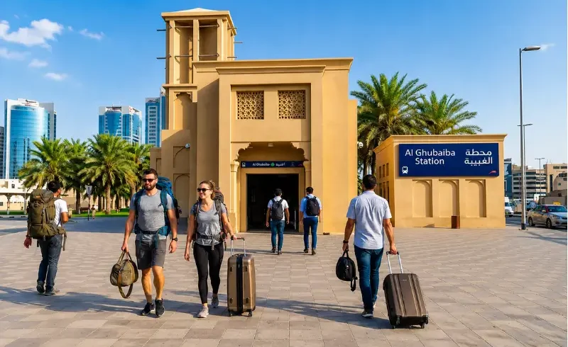 Ghubaiba Metro Station